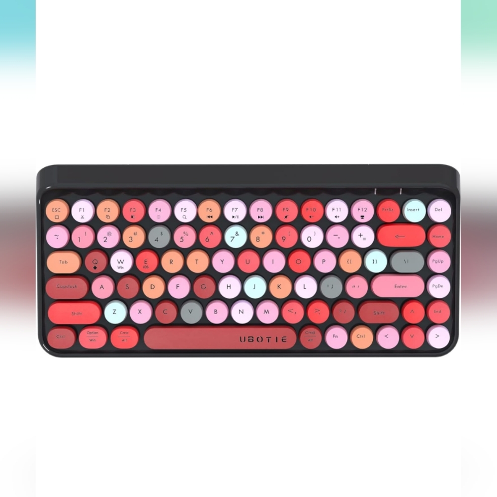 🗽Colorful Wireless Keyboard - Picture 2 of 7